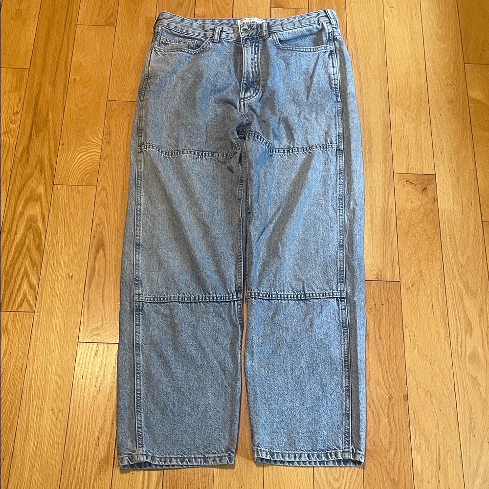 Pull&Bear Light Blue Relaxed Jeans